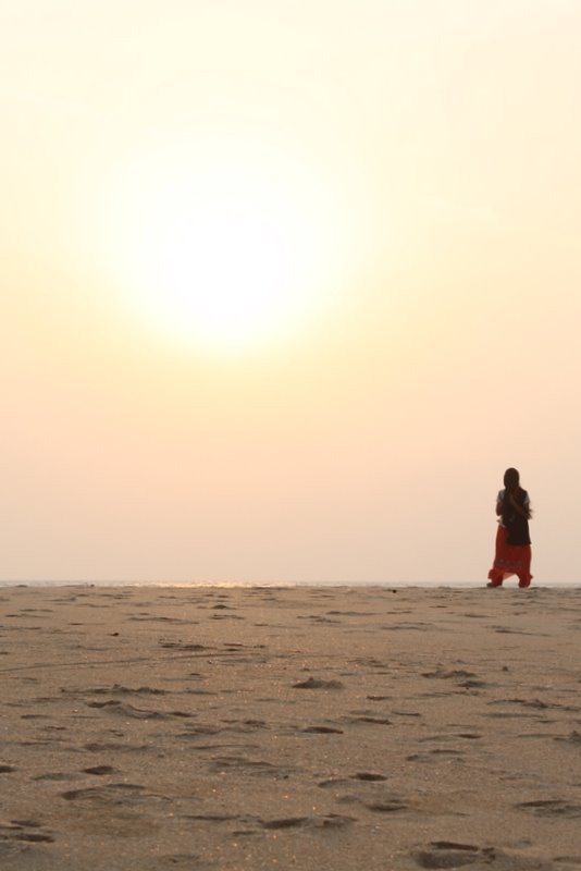 India 2010 - Kerala - Kannur - Costa Malabari - Sunset
